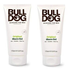 Bulldog Original Shave Gel. YOU WILL RECEIVE 2 TUBES. BRAND NEW